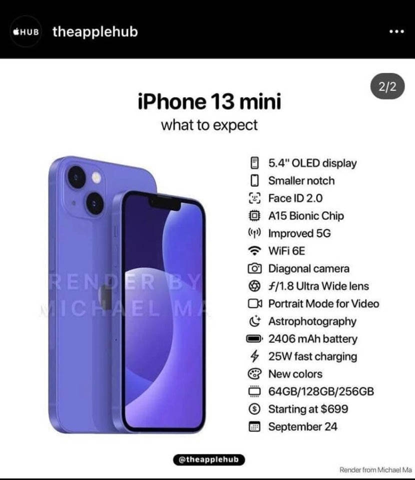 iPhone 13 mini iPhone 13 mini