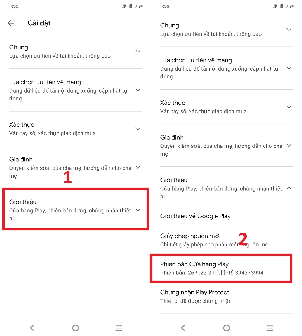 Hướng dẫn bạn cách cập nhật CH Play lên phiên bản mới nhất (2)