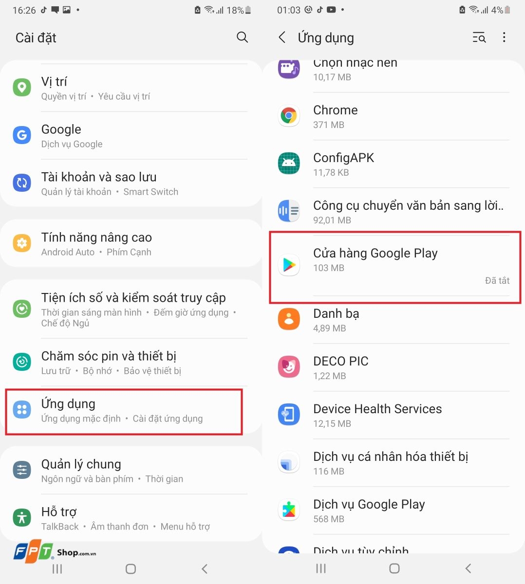Hướng dẫn cách lấy lại CH Play (1)