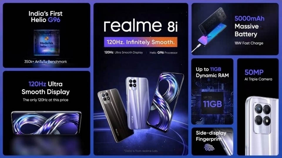 Realme 8i ra mắt (ảnh 2)