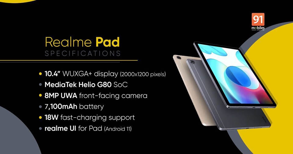 Realme Pad ra mắt (ảnh 3)