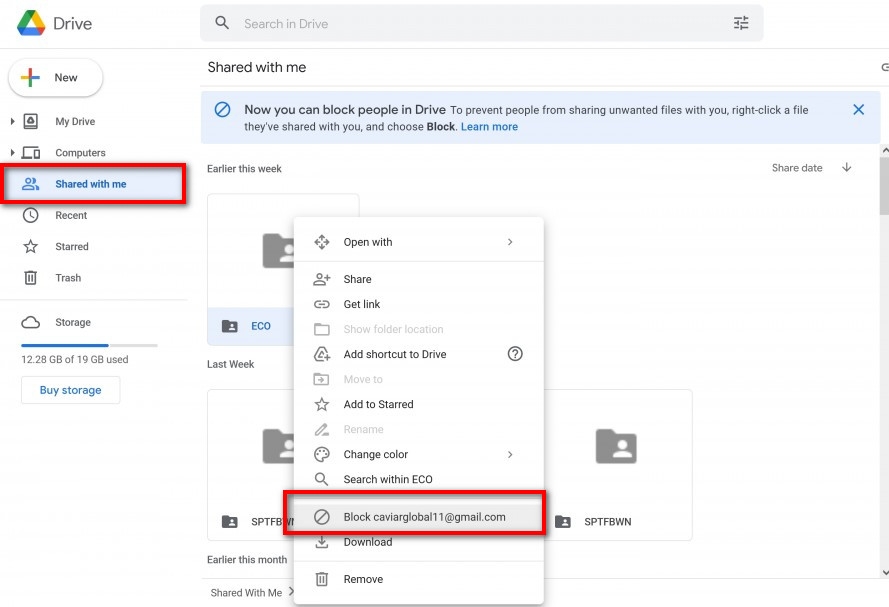 Mẹo hay giúp bạn chặn ai đó trong Google Drive (1)