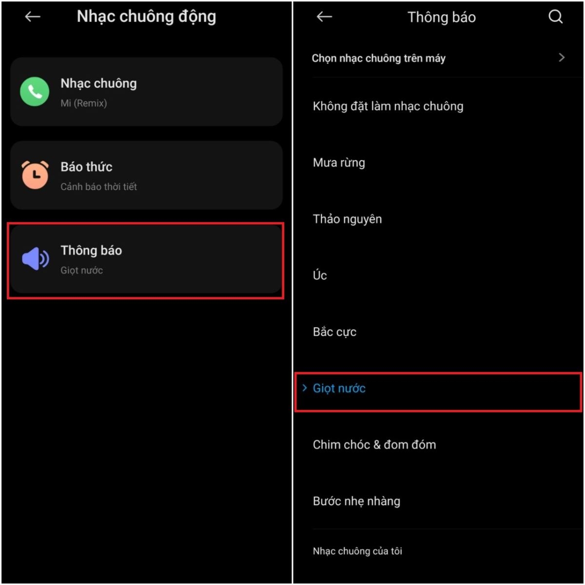 Hướng dẫn thay đổi âm thông báo trên điện thoại Android (3)