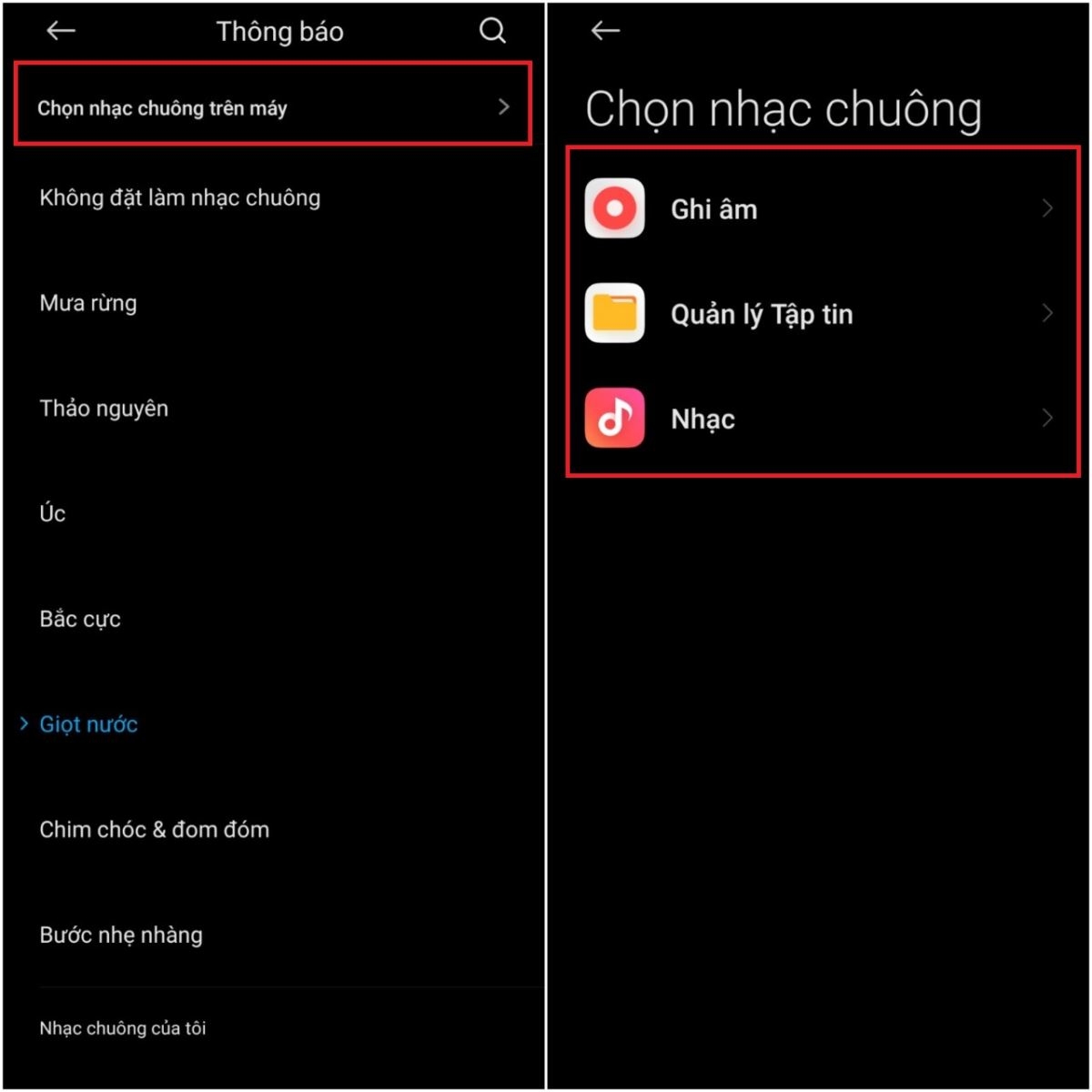 Hướng dẫn thay đổi âm thông báo trên điện thoại Android (4)