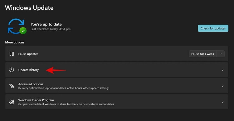 Cách để gỡ cài đặt các bản cập nhật trên Windows 11 (8)