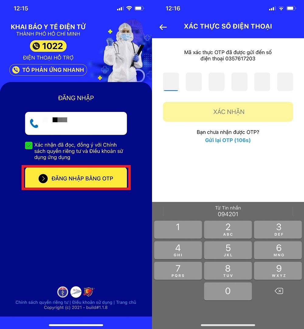 Hướng dẫn sử dụng Y tế HCM (3)