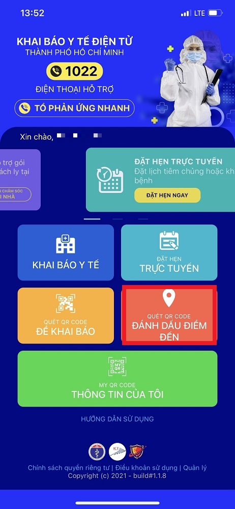Hướng dẫn sử dụng Y tế HCM (9)