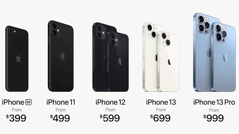 Danh sách các mẫu iPhone còn bán Danh sách các mẫu iPhone còn bán
