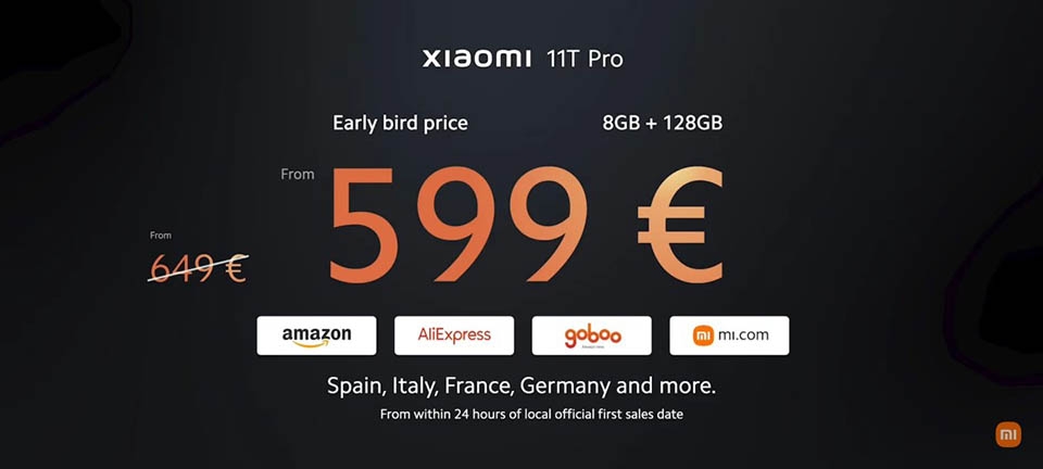 Thông tin Xiaomi 11T series (ảnh 7) Thông tin Xiaomi 11T series (ảnh 7)