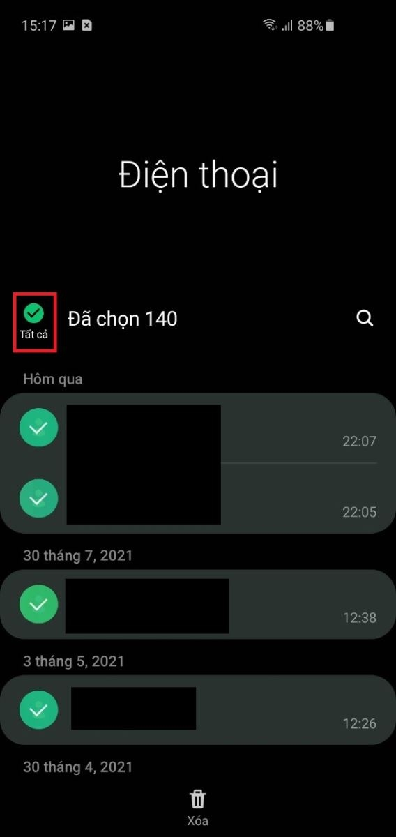 Chia sẻ bạn cách xem lịch sử cuộc gọi, thời gian gọi trên điện thoại Samsung (10)