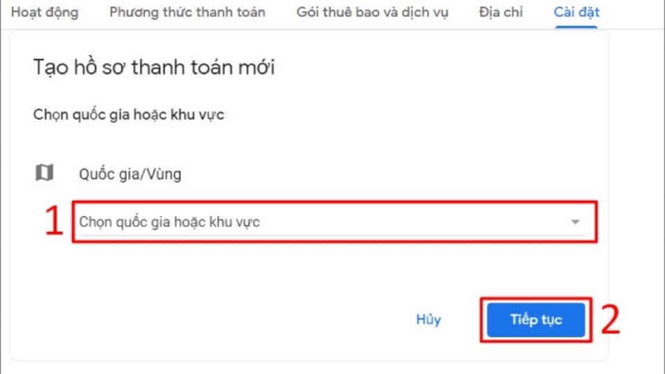 cách chuyển vùng ch play 9