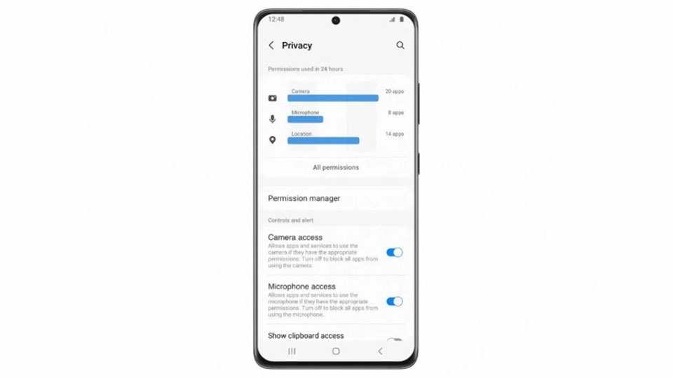 One UI 4.0 Beta cải thiện quyền riêng tư