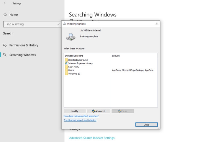 Tìm bất cứ thứ gì bằng Enhanced Search trên Windows 10 (5)