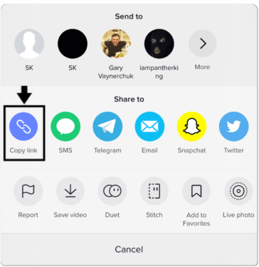 Tải video TikTok không có nút lưu trên điện thoại (Ảnh 1)