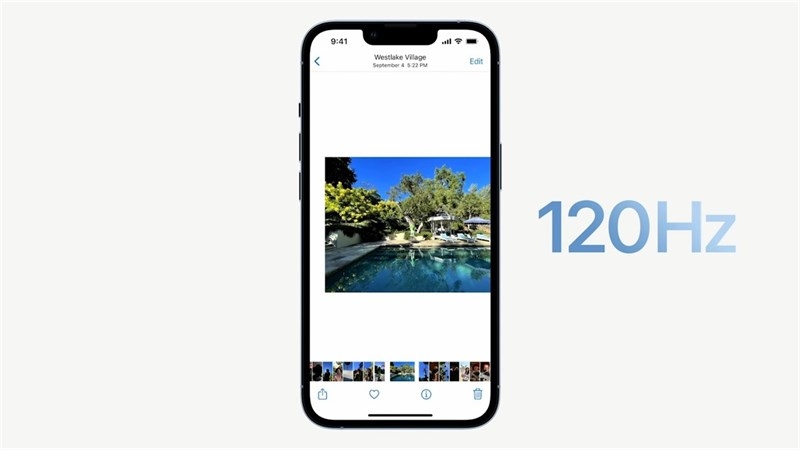 Màn hình 120Hz iPhone 13 Pro