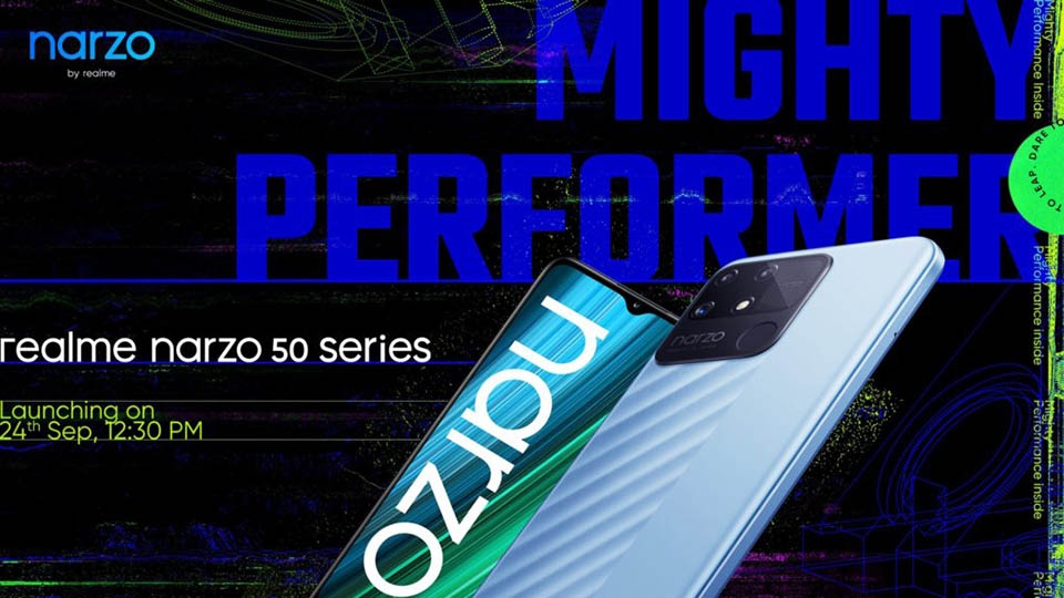Realme xác nhận sẽ ra mắt Narzo 50A và Narzo 50i vào ngày 24/9 Realme xác nhận sẽ ra mắt Narzo 50A và Narzo 50i vào ngày 24/9