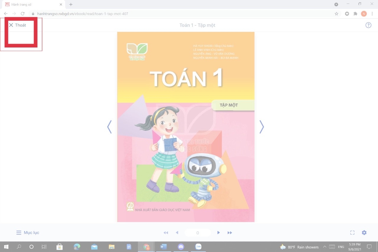 Cách sử dụng sách giáo khoa điện tử miễn phí (6)