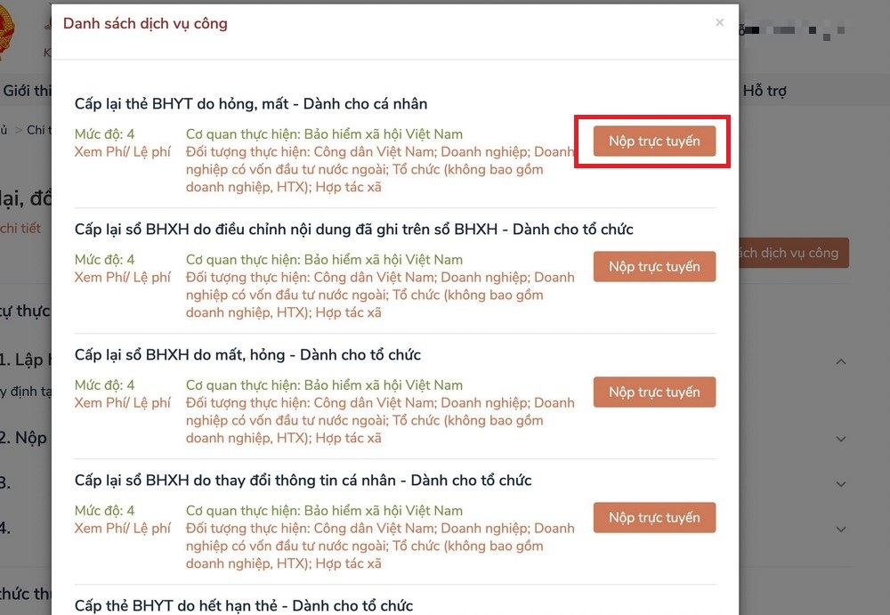 Cách đăng ký cấp lại thẻ Bảo hiểm Y tế Online tại nhà cực dễ (11)