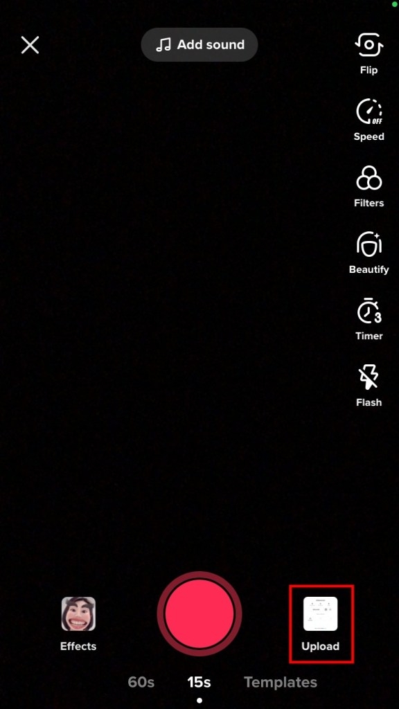 Đăng lại video TikTok bị lỗi