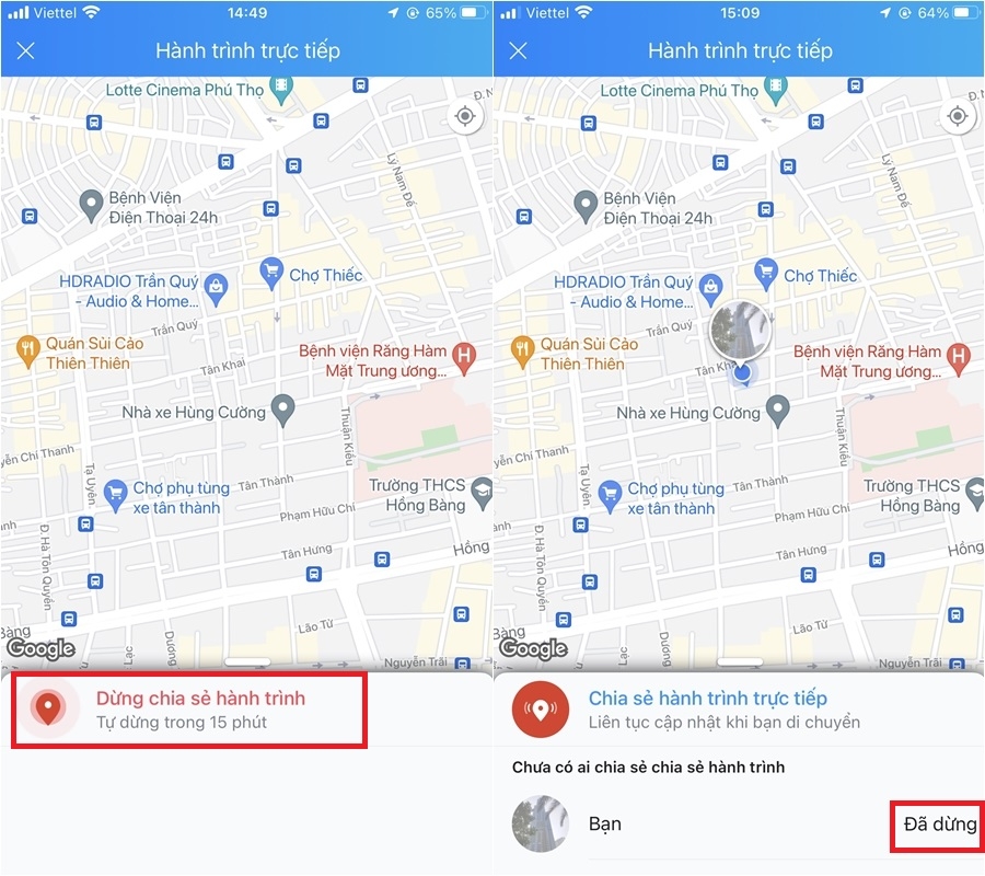 Hướng dẫn cách chia sẻ vị trí trên Zalo cực đơn giản, nhanh chóng (5)
