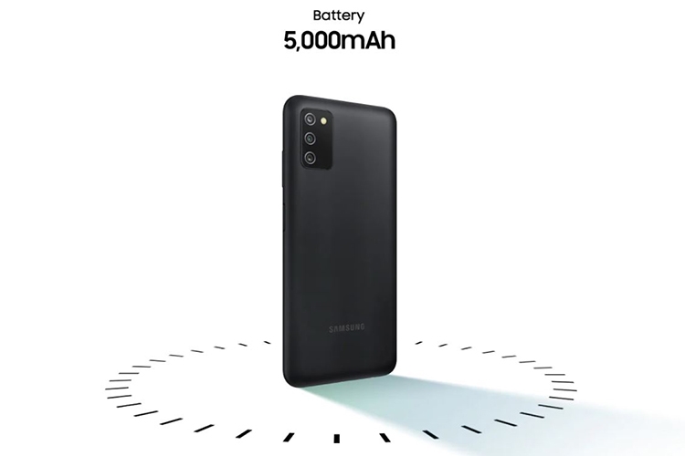 Ấn tượng trước thời lượng pin dẫn đầu phân khúc của Samsung Galaxy A03s 1