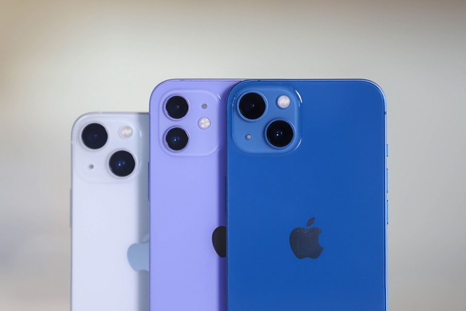 iPhone 13 mini và iPhone 13 có chung hệ thống camera