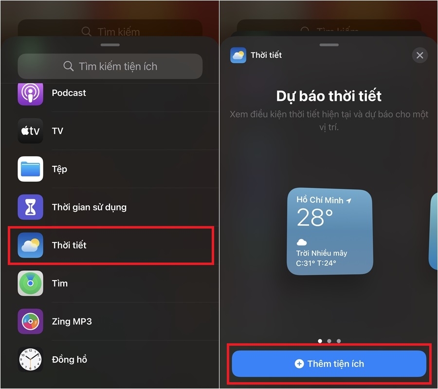 Nguyên nhân và cách khắc phục lỗi Widget thời tiết trên iPhone không hoạt động (3)