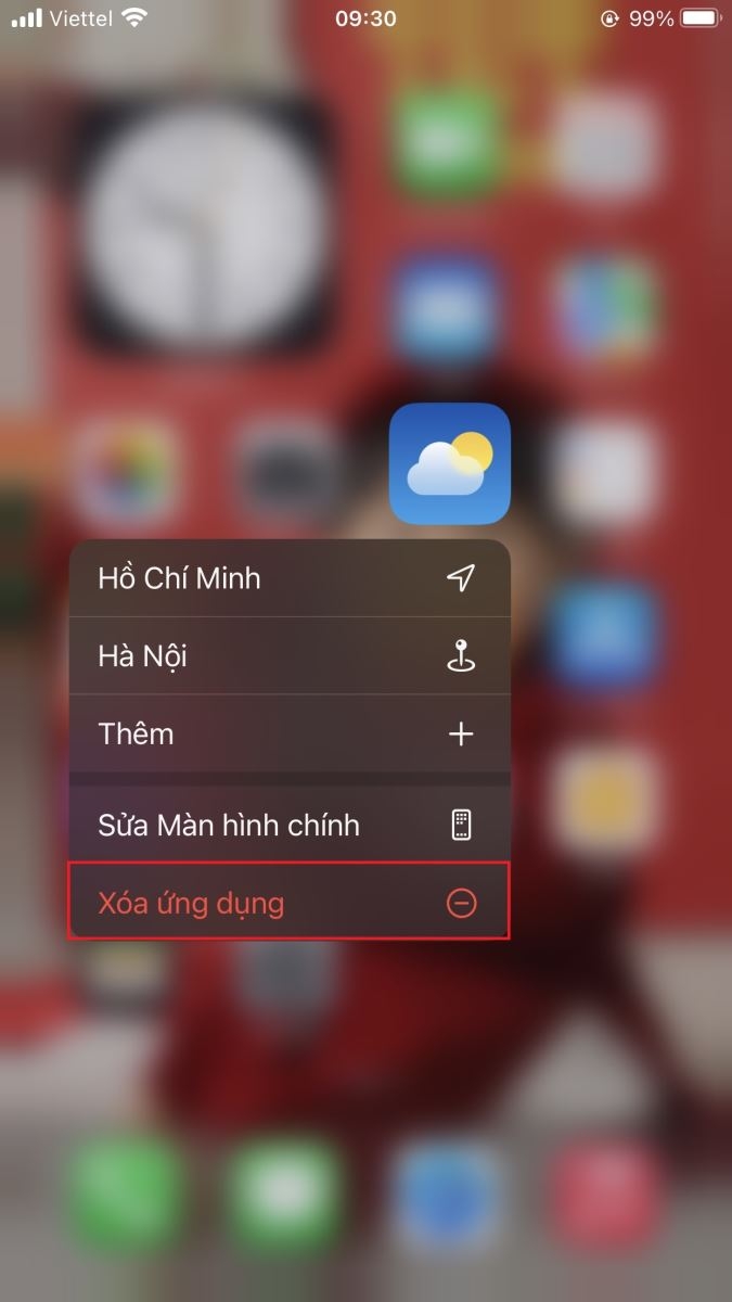 Nguyên nhân và cách khắc phục lỗi Widget thời tiết trên iPhone không hoạt động (9)