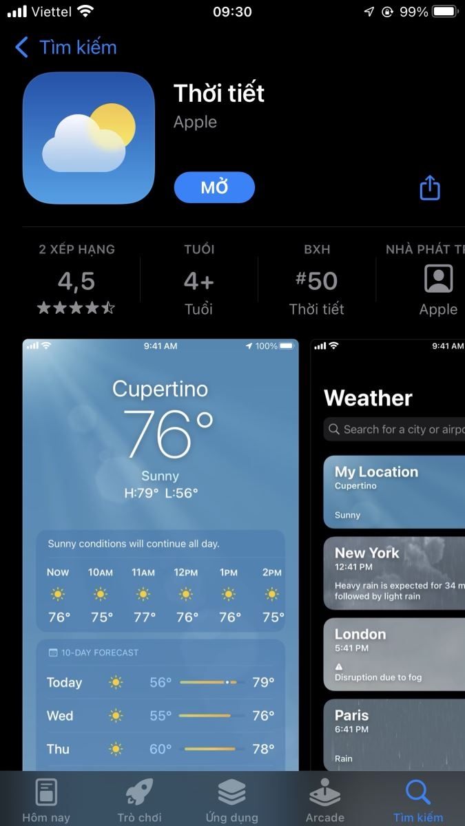 Nguyên nhân và cách khắc phục lỗi Widget thời tiết trên iPhone không hoạt động (10)