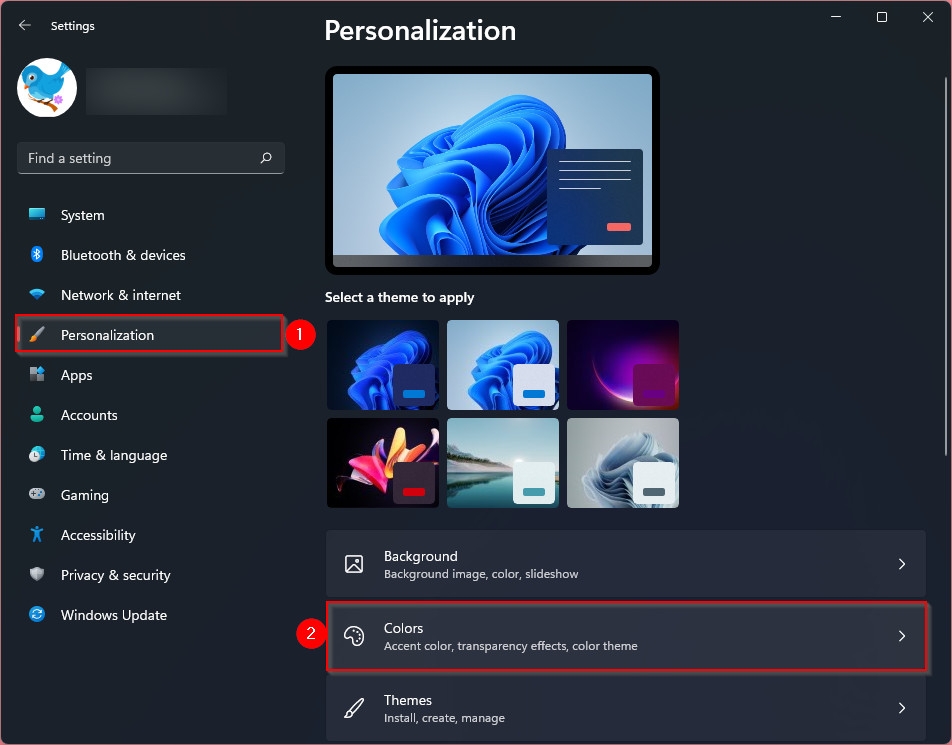 Cách thay đổi màu thanh tác vụ trên Windows 11 (2)
