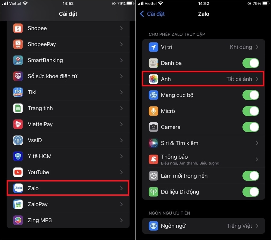 Đây là 5 cách sửa lỗi Zalo không gửi được ảnh (2)