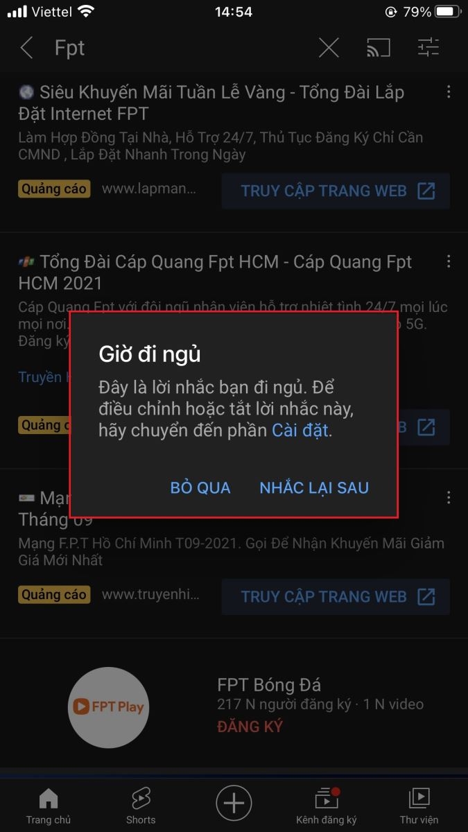Bỏ túi ngay cách hẹn giờ đi ngủ trên Youtube cực đơn giản và nhanh chóng (3)