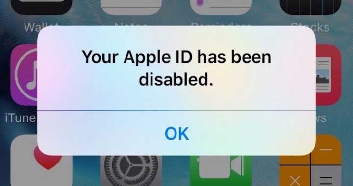 Cách lấy lại tài khoản ID Apple khi bị vô hiệu hoá