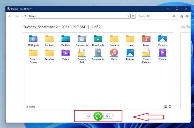 Cách khôi phục tệp từ File History trên Windows 11 (5)