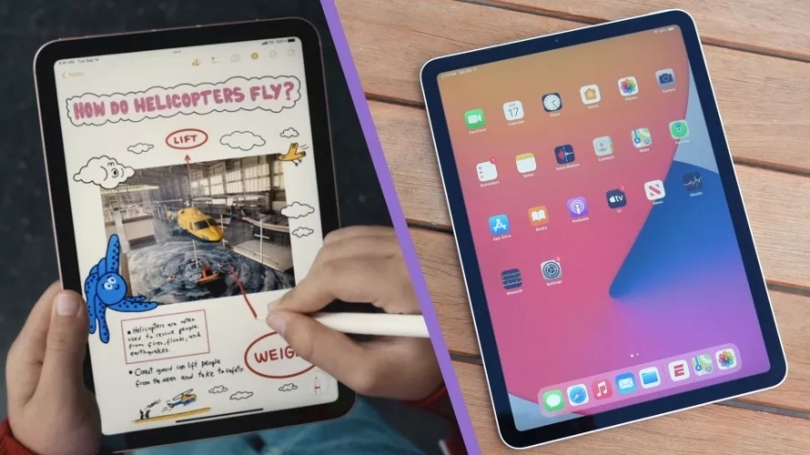 So sánh iPad mini 6 và iPad Air 4 (ảnh 1) So sánh iPad mini 6 và iPad Air 4 (ảnh 1)