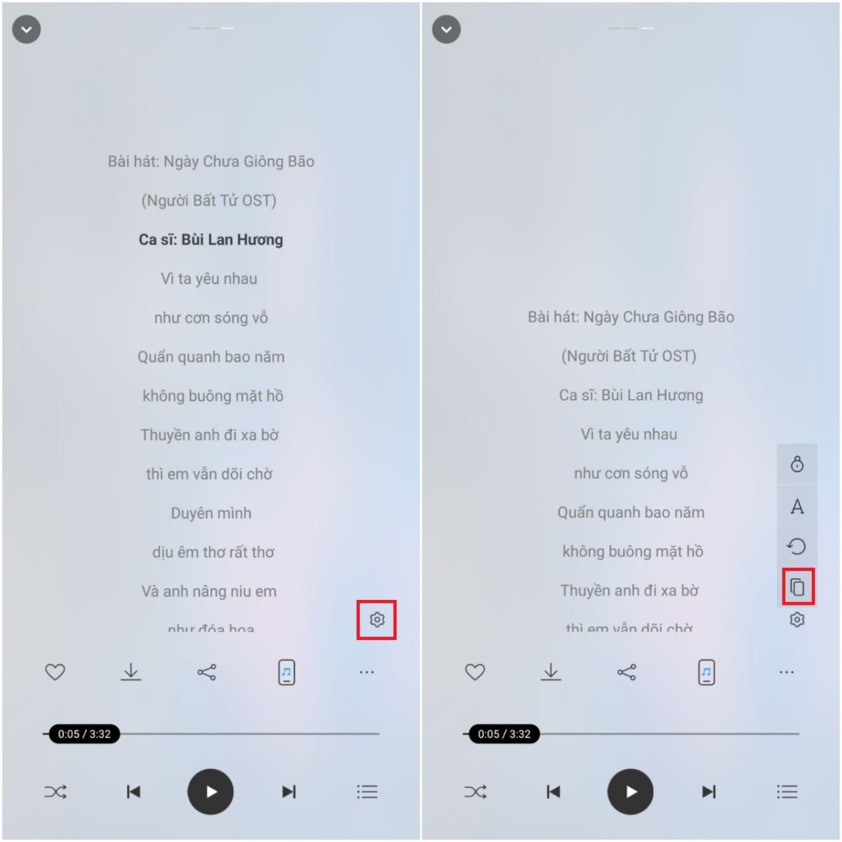 Bỏ túi ngay cách sao chép lời bài hát trên Zing Mp3, Nhaccuatui cực đơn giản (5)