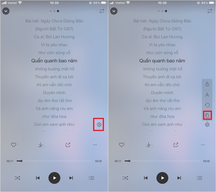 Bỏ túi ngay cách sao chép lời bài hát trên Zing Mp3, Nhaccuatui cực đơn giản (6)