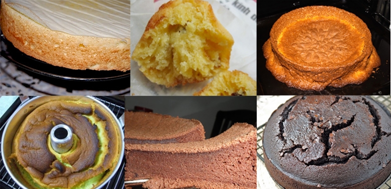 cách làm bánh bông lan bằng nồi cơm điện 6