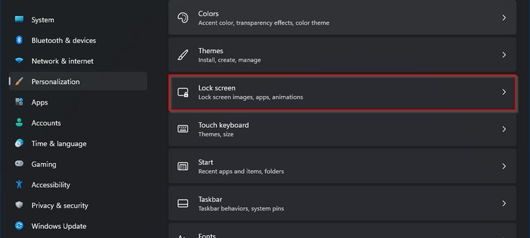 Cách bật hoặc tắt trình bảo vệ màn hình Screensaver trên Windows 11 (2)
