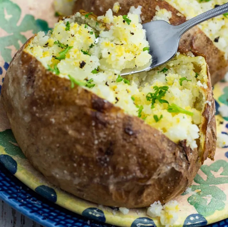 nướng khoai bằng nồi chiên không dầu (bước 1)