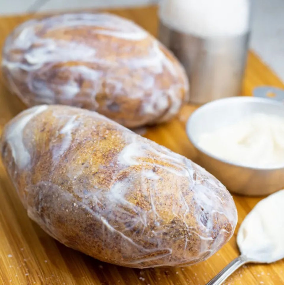 nướng khoai bằng nồi chiên không dầu (bước 2)