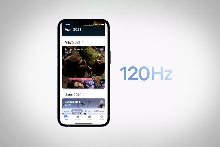 Đây là giải pháp thông minh của Apple giúp màn hình 120Hz của iPhone 13 Pro tiết kiệm pin hơn
