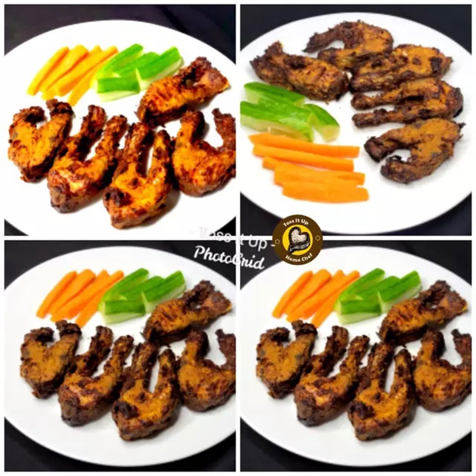 nướng cá bằng nồi chiên không dầu (bước 4)