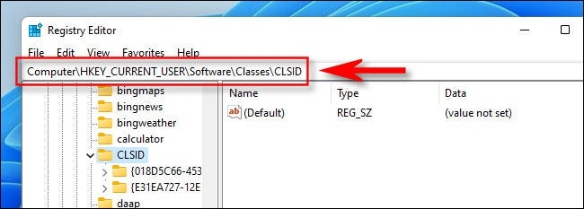Chỉnh Registry