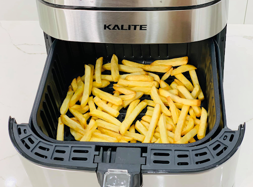 cách làm khoai tây chiên bằng nồi chiên không dầu 2