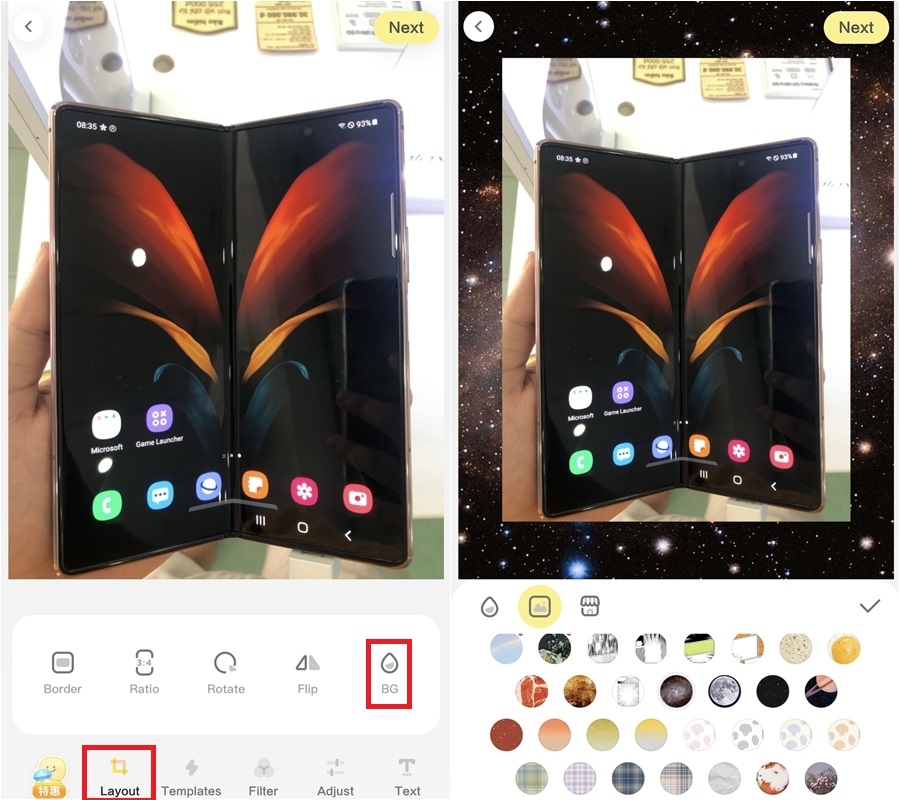 Ứng dụng chỉnh sửa kiểu Trung Butter Camera (Huang You 黄油相机) (5)