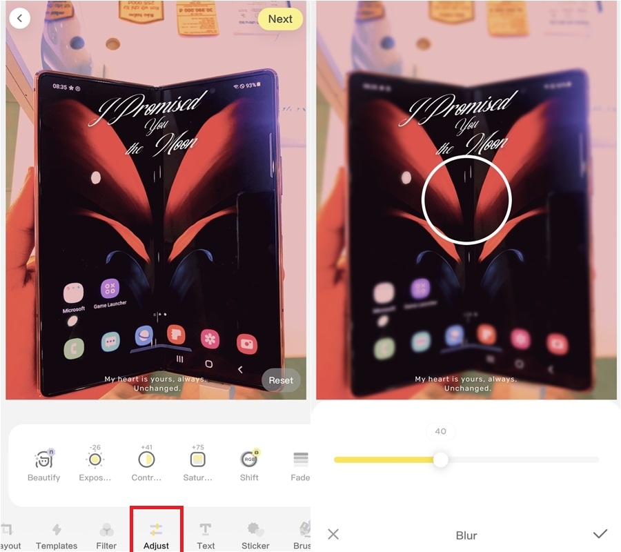 Ứng dụng chỉnh sửa kiểu Trung Butter Camera (Huang You 黄油相机) (8)