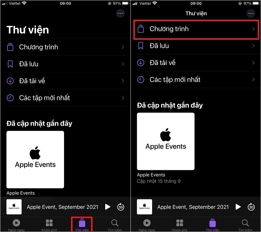 Hướng dẫn cách xóa, chặn tải xuống podcast tự động trên iPhone (3)