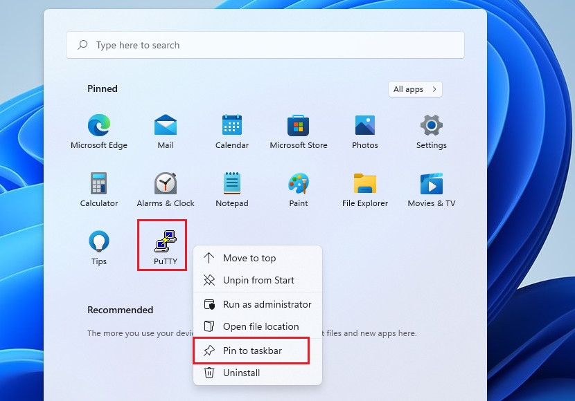Hướng dẫn ghim ứng dụng yêu thích vào thanh Taskbar trên Windows 11 (7)