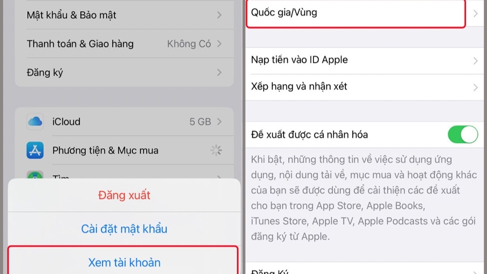Cài đặt quốc gia cho Douyin